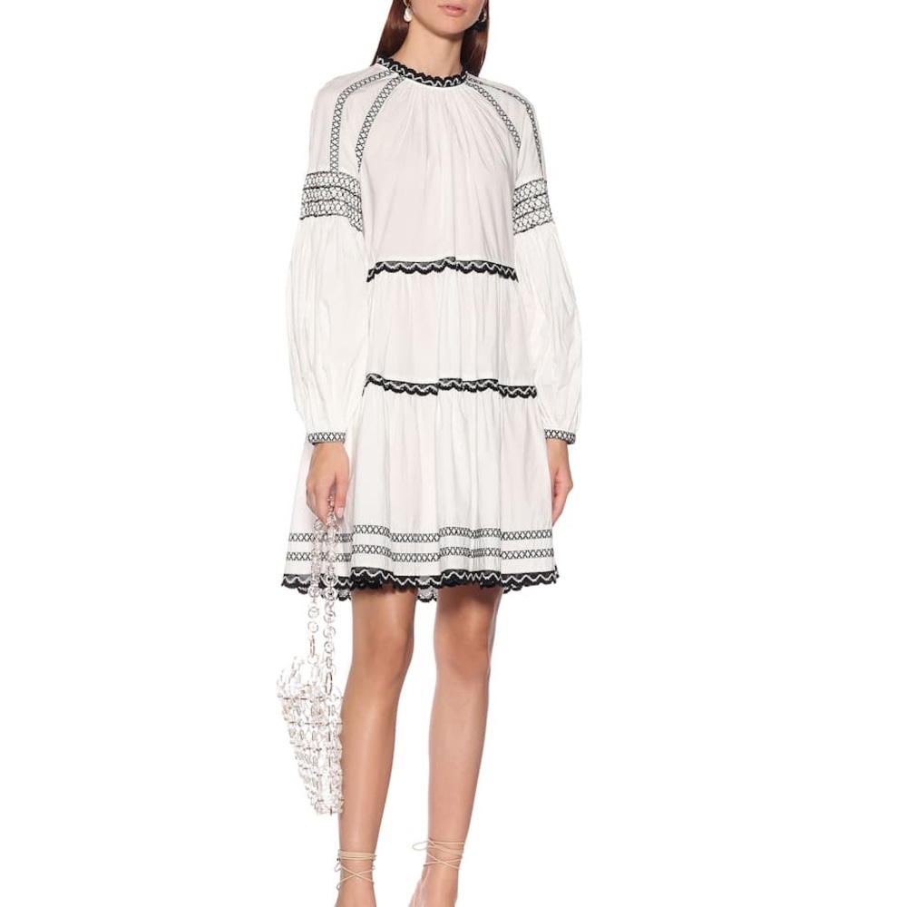 Ulla Johnson August Embroidered Mini Dress